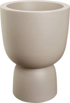 Elho Pure Coupe 35 - Bloempot Voor Binnen & Buiten - Ø 34.9 X H 49.0 Cm - Beige/Balanced Beige -Tuinverzorgings Winkel 820x1200 3
