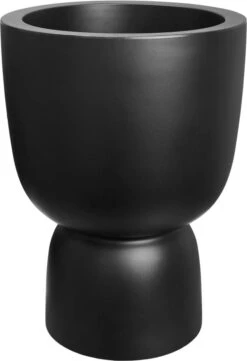 Elho Pure Coupe 35 - Bloempot Voor Binnen & Buiten - Ø 34.9 X H 49.0 Cm - Zwart/Zwart -Tuinverzorgings Winkel 822x1200 6