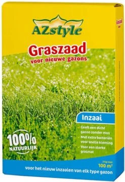 ECOStyle Graszaad-Inzaai Voor Nieuwe Gazons - Dicht Gazon Zonder Mos - Sterke Grasmat - Snelkiemend Graszaad - Speel & Siergazons - 50 M² - 1 KG -Tuinverzorgings Winkel 823x1200 14
