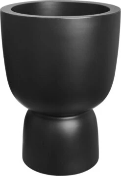 Elho Pure Coupe 35 - Bloempot Voor Binnen & Buiten - Ø 34.9 X H 49.0 Cm - Zwart/Zwart -Tuinverzorgings Winkel 823x1200 18