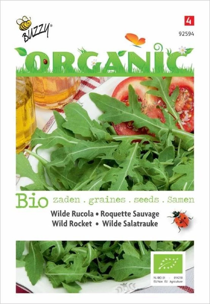 Buzzy® Organic Rucola Wilde Meerjarige (BIO) Buzzy® Organic Rucola Wilde Meerjarige (BIO) -Tuinverzorgings Winkel 829x1200 17