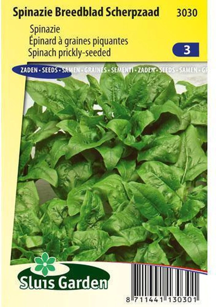 Sluis Garden - Spinazie Breedblad Scherpzaad Sluis Garden - Spinazie Breedblad Scherpzaad -Tuinverzorgings Winkel 844x1200 19
