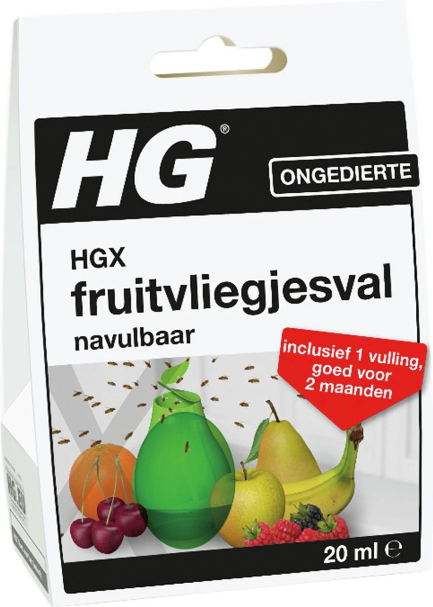 HGX fruitvliegjesval - 1stuk - effectief tegen fruitvliegjes - decoratieve peervorm HGX Fruitvliegjesval - 1stuk - Effectief Tegen Fruitvliegjes - Decoratieve Peervorm -Tuinverzorgings Winkel