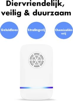 Muizenverjager Ultrasone Binnen - Ongedierte Verjager - Muizenval Voor Binnen - Wit - 2 Stuks + Ongedierte Preventieboekje 3 Muizenverjager Ultrasone Binnen - Ongedierte Verjager - Muizenval Voor Binnen - Wit - 2 Stuks + Ongedierte Preventieboekje -Tuinverzorgings Winkel 870x1200