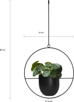 QUVIO Bloempot Hangend / Bloempotten Voor Binnen / Bloempotten / Bloempot Binnen / Bloempot Met Ophanghaak - Metaal -Tuinverzorgings Winkel 876x1200 5