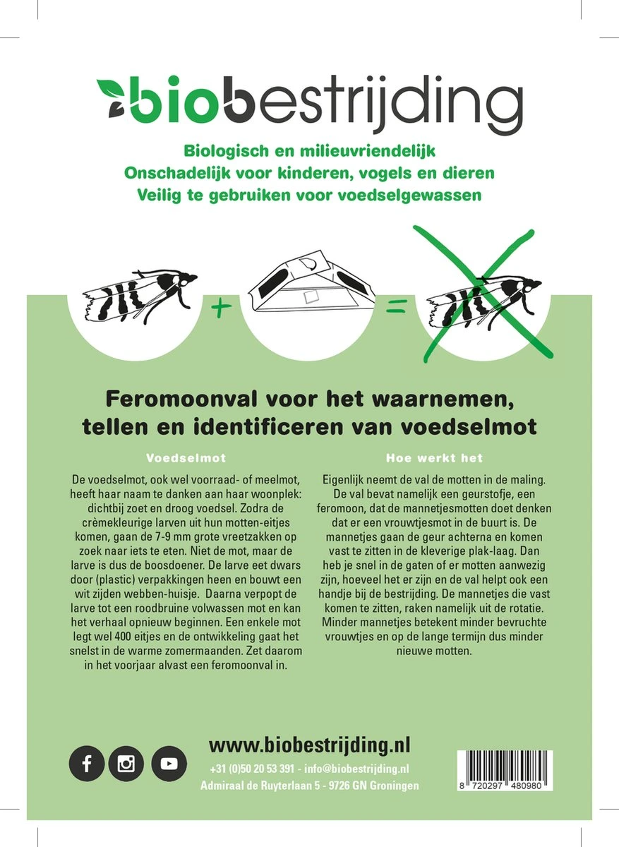 Feromoonval Voedselmotten - monitoren van voedselmotten - bestrijding - motten - Motten Bestrijden - Mottenval voedselmotten - Anti Motten - Feromoon Mottenval - Voedselmotten - vangplaten en vanglinten - biologisch bestrijden Feromoonval Voedselmotten - Monitoren Van Voedselmotten - Bestrijding - Motten - Motten Bestrijden - Mottenval Voedselmotten - Anti Motten - Feromoon Mottenval - Voedselmotten - Vangplaten En Vanglinten - Biologisch Bestrijden -Tuinverzorgings Winkel 877x1200 3