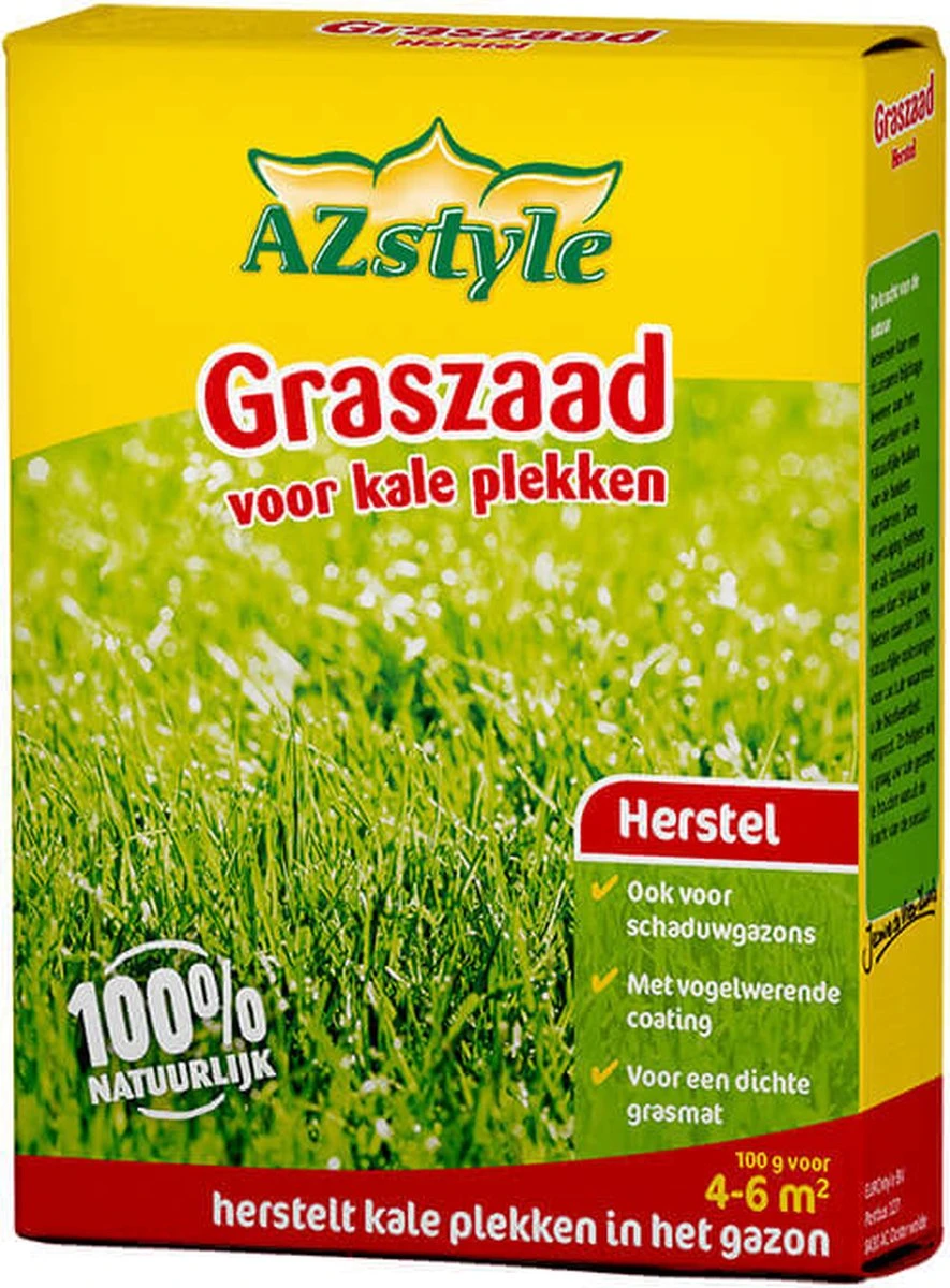 ECOstyle Graszaad Herstel Snelkiemend Gazon Gras – Herstelt kale plekken – Vogelwerende Coating – Geschikt voor Zon- en Schaduw Gazons - Snelle Kieming – 80 - 120M² – 2 KG ECOstyle Graszaad Herstel Snelkiemend Gazon Gras – Herstelt Kale Plekken – Vogelwerende Coating – Geschikt Voor Zon- En Schaduw Gazons - Snelle Kieming – 80 - 120M² – 2 KG -Tuinverzorgings Winkel 885x1200 5