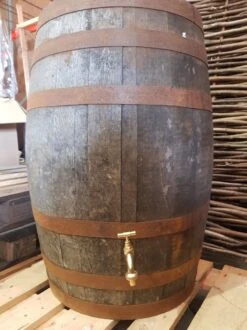 Houten Regenton Met Waterkraan - 190 Liter -Tuinverzorgings Winkel 899x1200 31