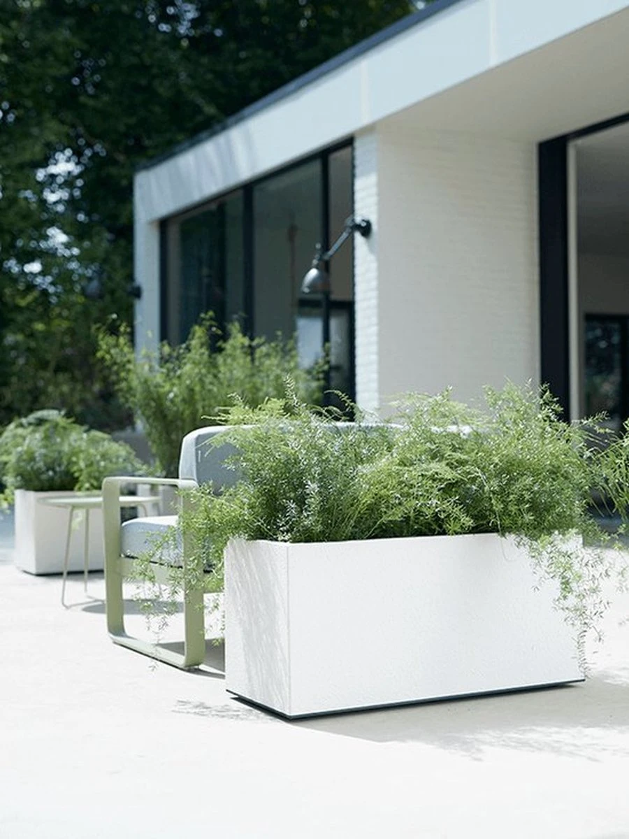 Elho Vivo Matt Finish Lang Wielen 90 - Grote Staande Plantenbak voor Binnen & Buiten - Gemaakt van Gereycled Plastic - L 39 x W 88 x H 41 cm - Wit Elho Vivo Matt Finish Lang Wielen 90 - Grote Staande Plantenbak Voor Binnen & Buiten - Gemaakt Van Gereycled Plastic - L 39 X W 88 X H 41 Cm - Wit -Tuinverzorgings Winkel 900x1200 53