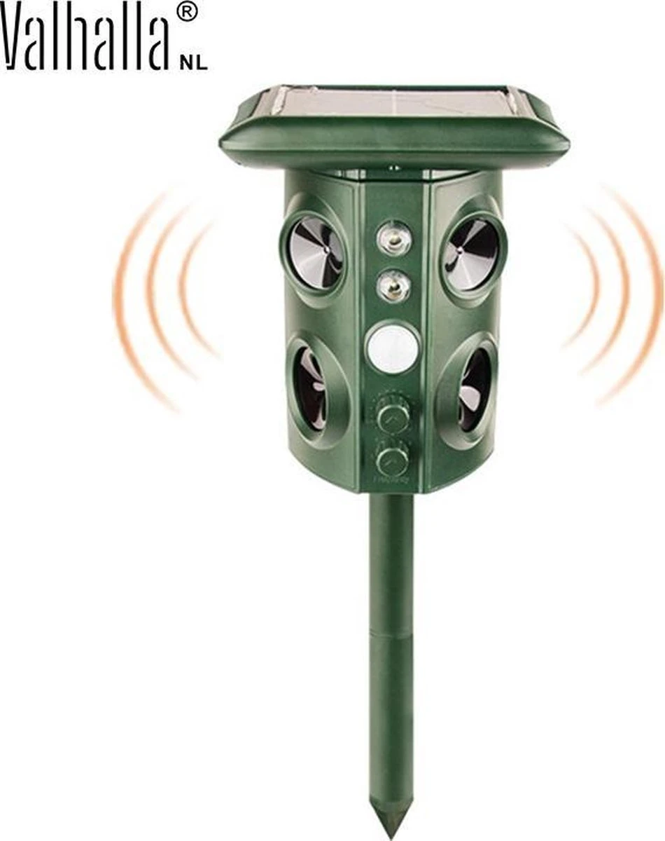 Valhalla NL - Kattenverjager - Ongedierte verjager - Outdoor - Kunststof - Groen - 16x13x11 cm Valhalla NL - Kattenverjager - Ongedierte Verjager - Outdoor - Kunststof - Groen - 16x13x11 Cm -Tuinverzorgings Winkel 950x1200 2