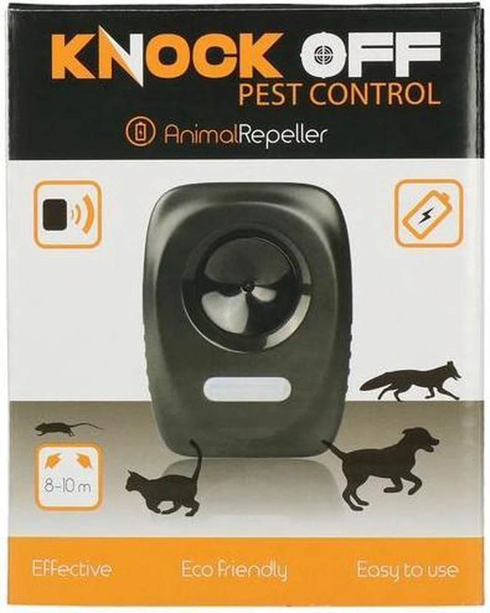 Knock Off Animal Repeller – Ultrasone verjager – Dierenverjager – Kattenverjager – Ongedierteverjager – Op batterijen – 300m2 bereik – Verschillende ultrasoon instellingen Knock Off Animal Repeller – Ultrasone Verjager – Dierenverjager – Kattenverjager – Ongedierteverjager – Op Batterijen – 300m2 Bereik – Verschillende Ultrasoon Instellingen -Tuinverzorgings Winkel 959x1200 9