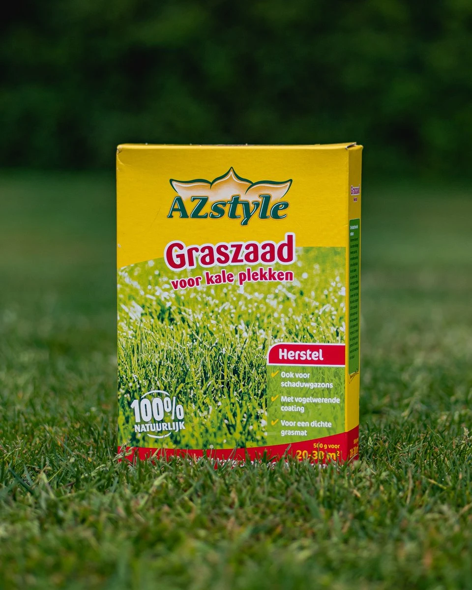 ECOstyle Graszaad Herstel Snelkiemend Gazon Gras – Herstelt kale plekken – Vogelwerende Coating – Geschikt voor Zon- en Schaduw Gazons - Snelle Kieming – 20 – 30M² – 500 GR ECOstyle Graszaad Herstel Snelkiemend Gazon Gras – Herstelt Kale Plekken – Vogelwerende Coating – Geschikt Voor Zon- En Schaduw Gazons - Snelle Kieming – 20 – 30M² – 500 GR -Tuinverzorgings Winkel 960x1200 8