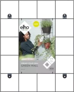 Elho Loft Urban Green Wall Rek 48 - Accessoires Voor Buiten - Ø 47.3 X H 59.0 Cm - Zwart/Living Black -Tuinverzorgings Winkel 964x1200 2