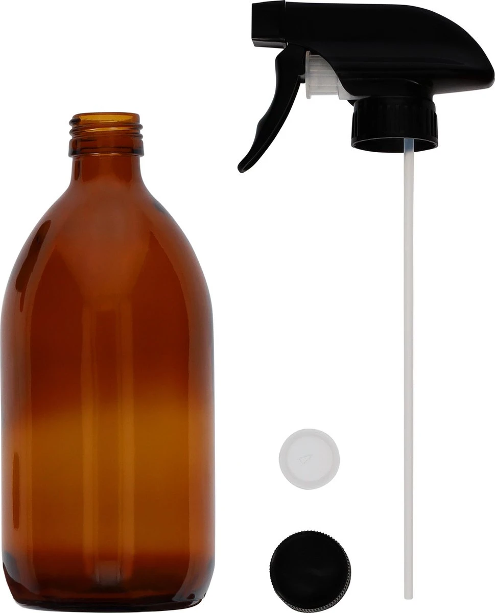 QUVIO Sprayfles - Spuitfles - Plantenspuit - Schoonmaak spuit - Huishoudspray - Leeg/Hervulbaar - Kamerspray - Allesreiniger - Glazen sprayflacon - Waterspuit - Kappersspuit - 500 ml - Glas - Bruin - Zwart QUVIO Sprayfles - Spuitfles - Plantenspuit - Schoonmaak Spuit - Huishoudspray - Leeg/Hervulbaar - Kamerspray - Allesreiniger - Glazen Sprayflacon - Waterspuit - Kappersspuit - 500 Ml - Glas - Bruin - Zwart -Tuinverzorgings Winkel 969x1200 14
