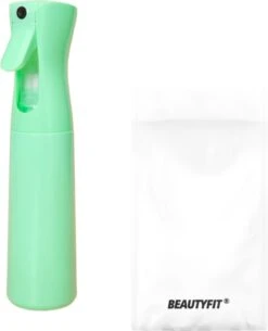 Merkloos BeautyFit - Mist Sprayer Groen - Mist Verstuiver Water- Haarspuit Kapper - Waterspray - Waterverstuiver Haar - Spuitfles Haar - Plantenspuit - 300 Ml -Tuinverzorgings Winkel 971x1200 3