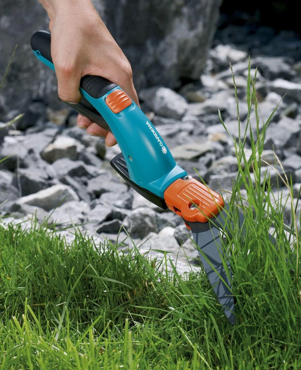 GARDENA Comfort grasschaar - 360° draaibaar - antikleef coating - golfsnede GARDENA Comfort Grasschaar - 360° Draaibaar - Antikleef Coating - Golfsnede -Tuinverzorgings Winkel 978x1200 1