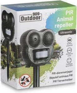 909 Outdoor - Ultrasone Dierenverjager - 4x AA-Alkalinebatterijen - 13,6 X 7,5 X 13 Cm -Tuinverzorgings Winkel 996x1200 2